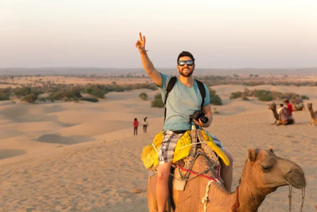 Sunset Camel Ride Tour in Agafay Desert & Transportation
